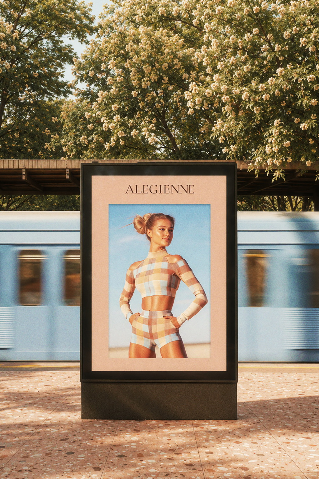 Alegienne spring campaign art direction and fashion visuals