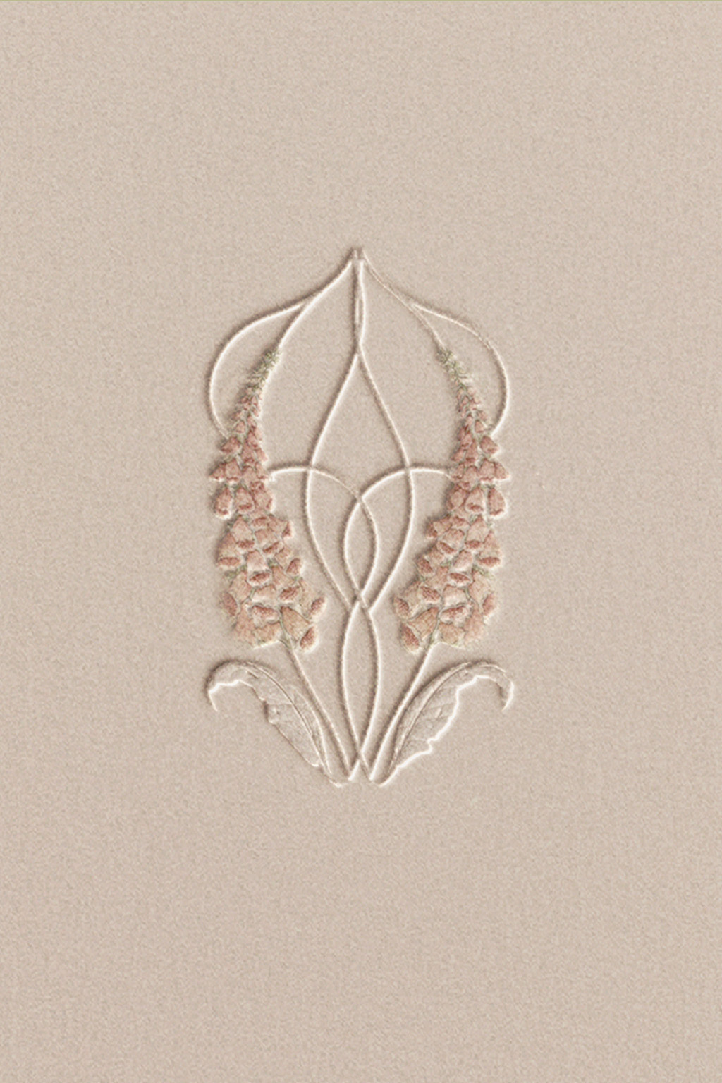 Flora H brandmark and visual identity design