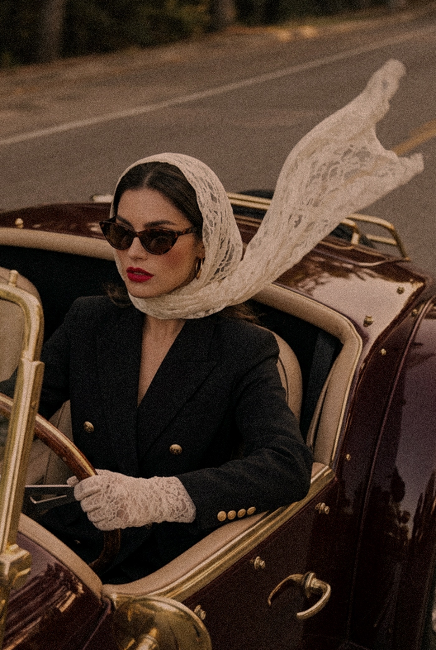 Rogue campaign artwork for a daring marketing agency with cinematic fashion inspired art direction